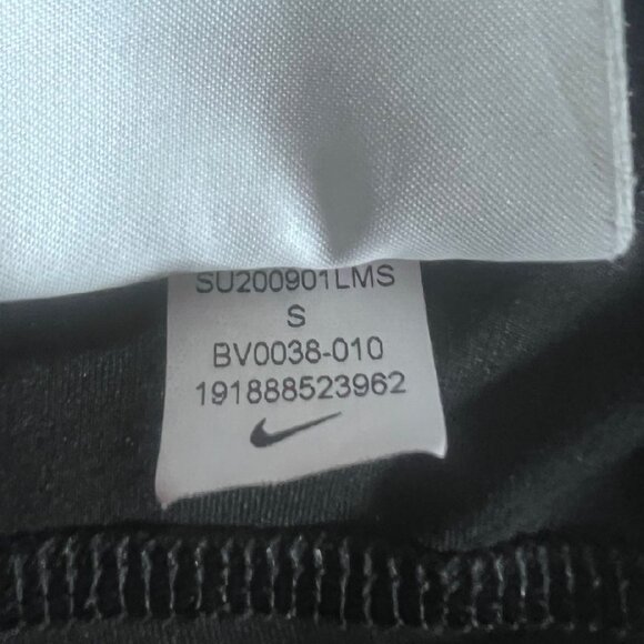 Nike Dri-Fit Black Mesh Leggings – Size S - Picture 8 of 8